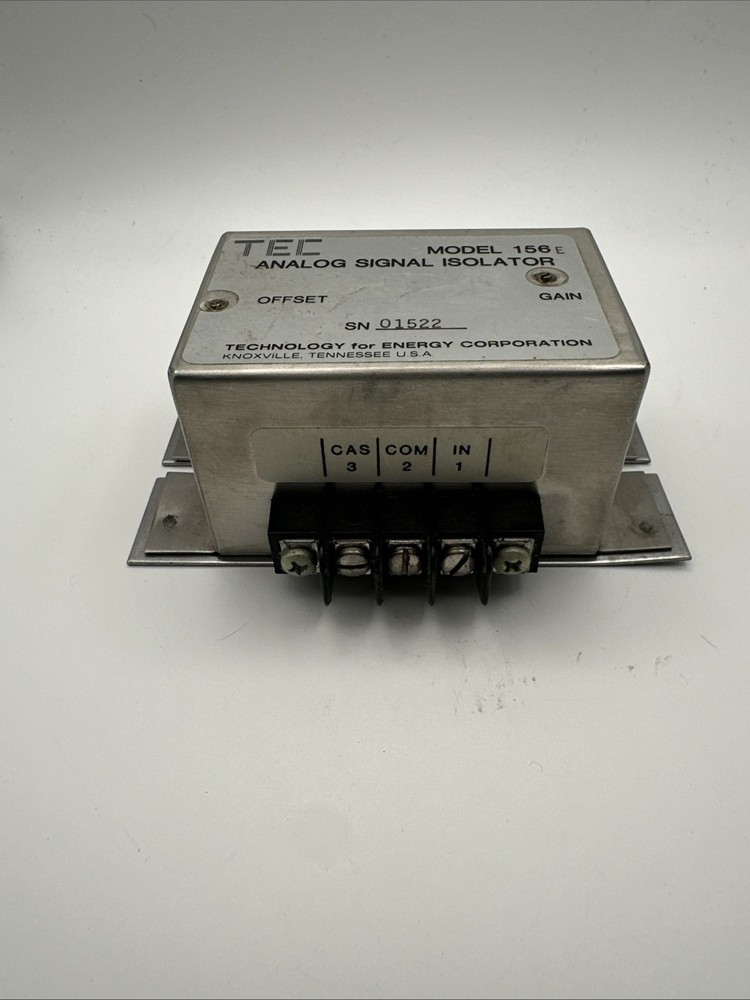 Tec Model 156E Analog Signal Isolator