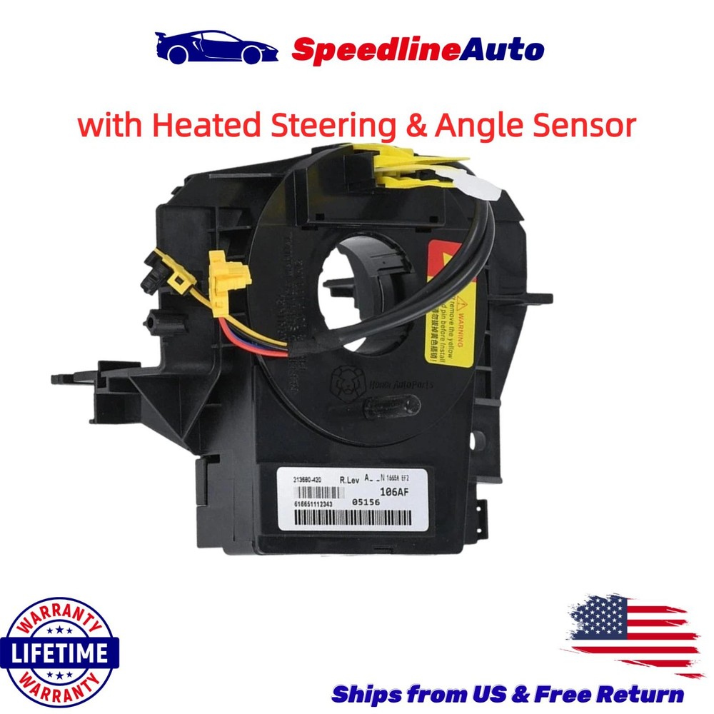 Clock Spring W/ Angle Sensor for 2007-2017 Jeep Compass