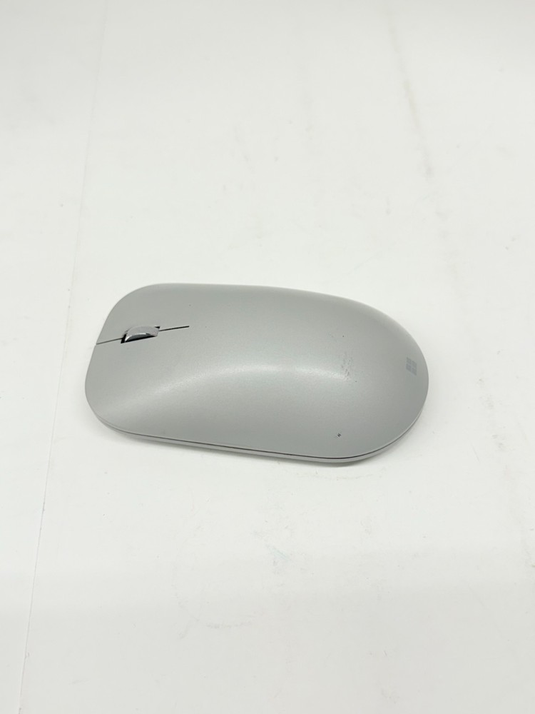 Microsoft Surface Mobile Mouse Silver Optical Wireless Bluetooth Seamless