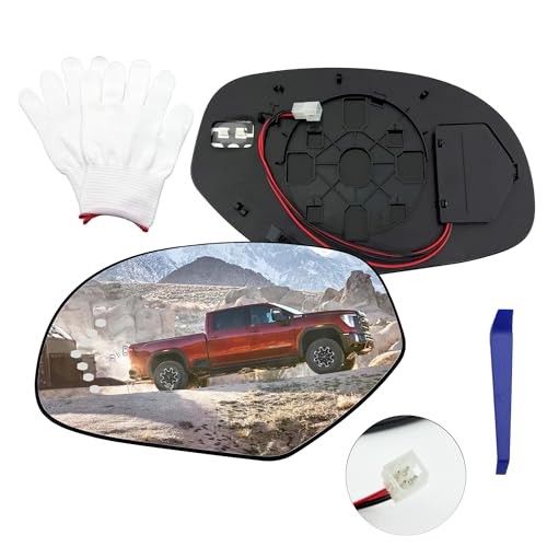 Left Driver Side Replacement Mirror Glass For 2009 2010 2011 left driver side