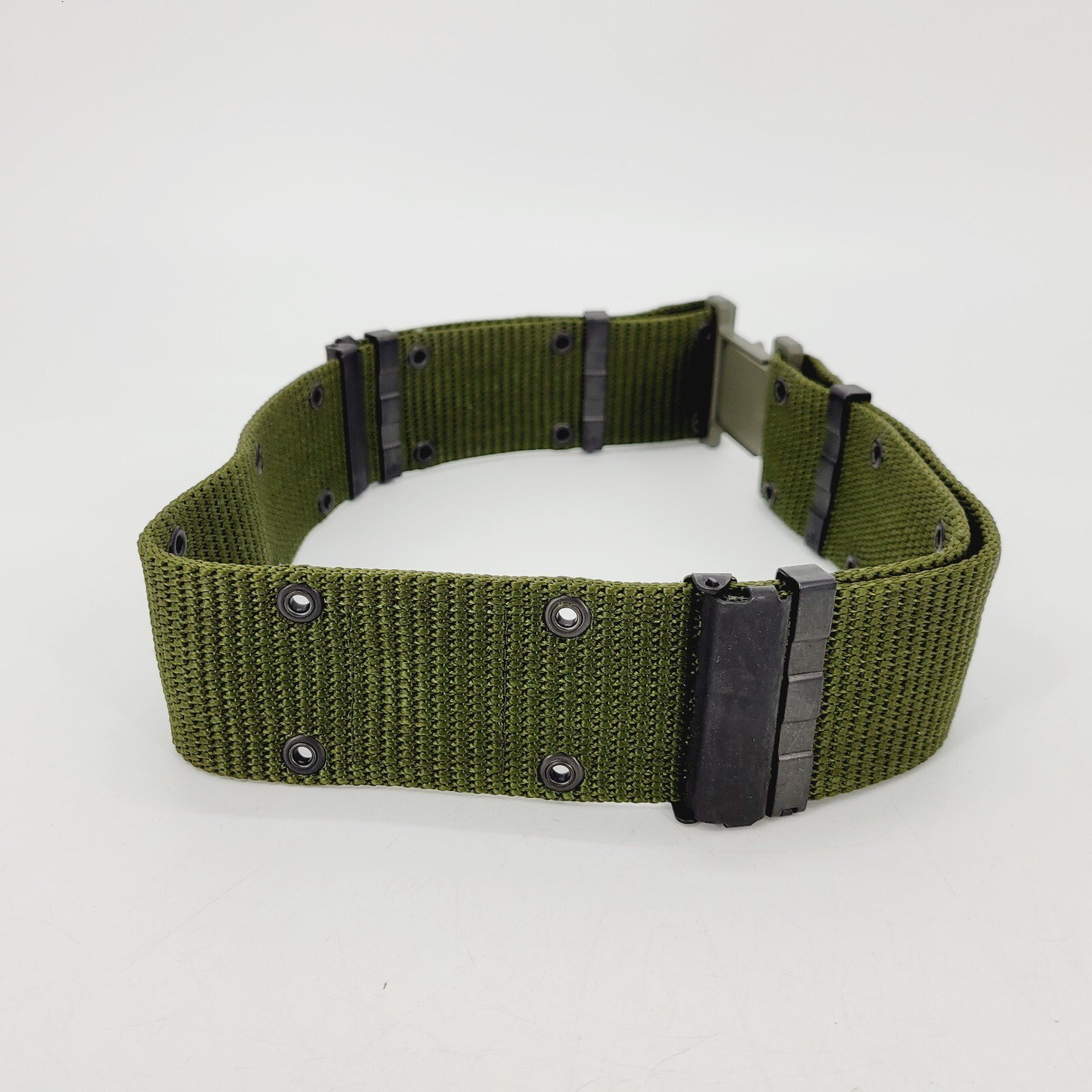 USGI OD Green LC-2 Pistol Belt Individual Equipment Web Belt MEDIUM DLA 1984