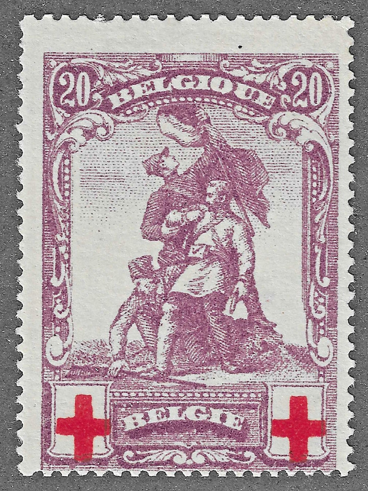 Belgium (1914) - Scott #  B30,  MH
