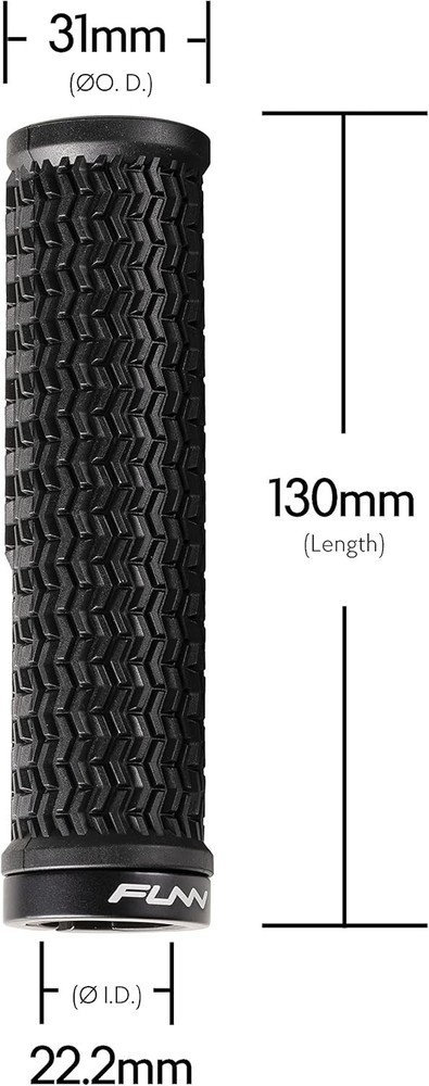 Ergonomic Holeshot Bike Handle Grips - Durable Soft Compound, Enhanced Control