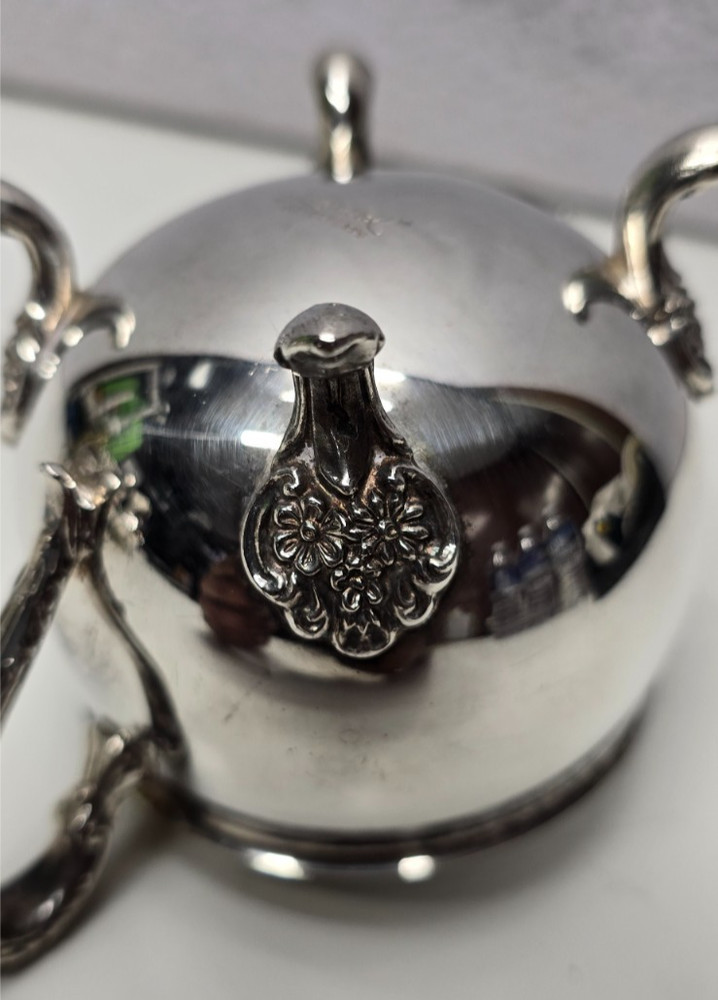 Leonard Silverplate Sugar Bowl