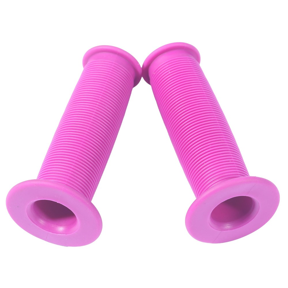 For Multiple Vehicles Pink Soft Rubber Handlebar Cover Non-Slip Comfortable