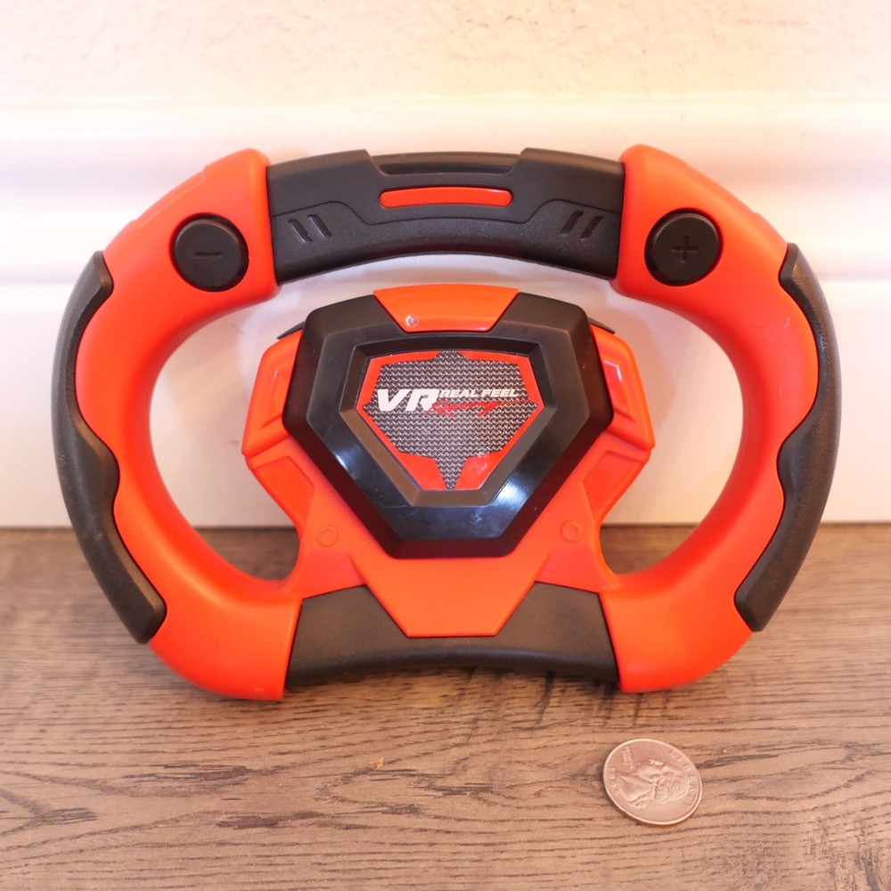 VR Real Feel Racing Replacement Steering Wheel Bluetooth Racing System