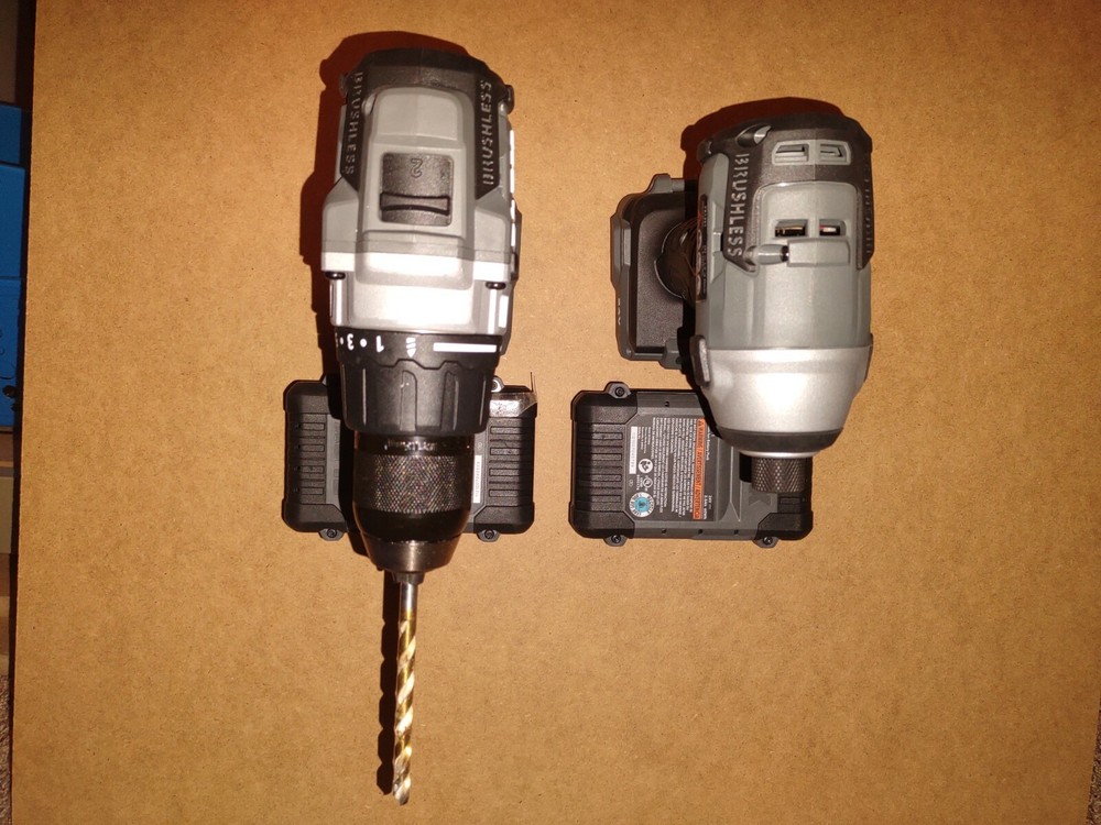 5pk FLEX 24v / 24 volt tool holder wall or shelf mount 3d printed