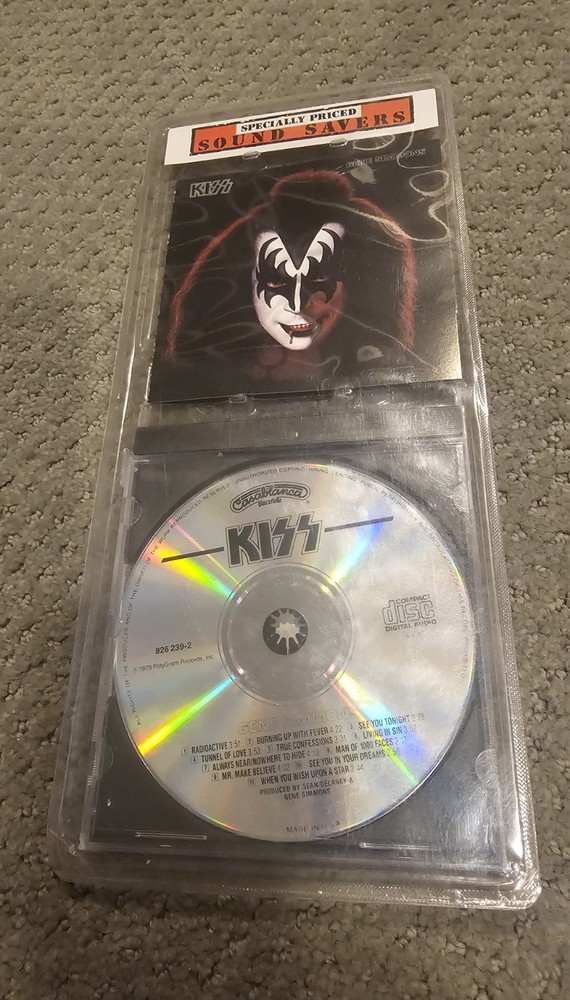 Gene Simmons Solo Long Box Cd New Sealed