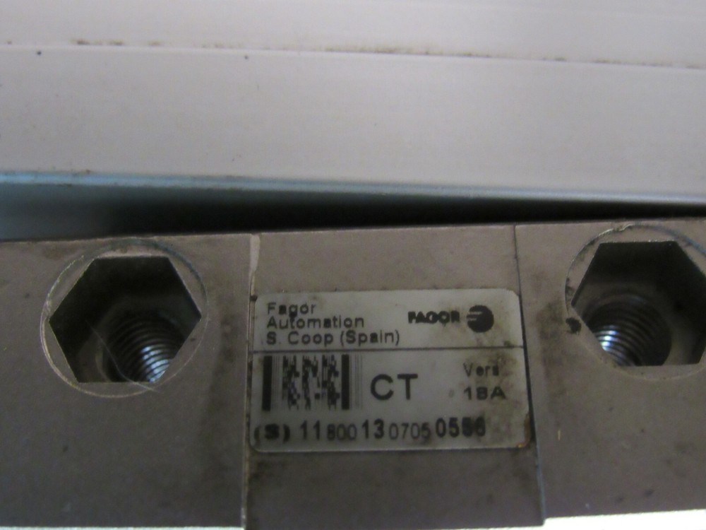FAGOR LINEAR ENCODER CT-102 VERS 05A, W/ CT VERS 18A EC-4-PD 07A-0710, 1640MM