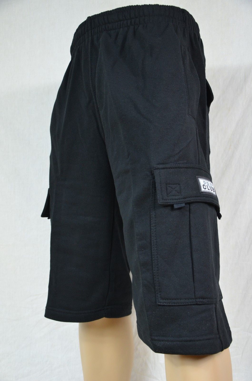 NWT Pro Club Heavy Weight Fleece Cargo Shorts Mens Sweatpants Pocket S-7XL
