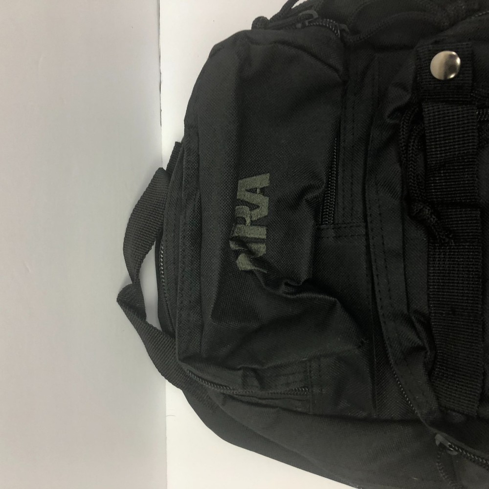 NRA Blackout Tactical Backpack National Rifle Association Solid Black