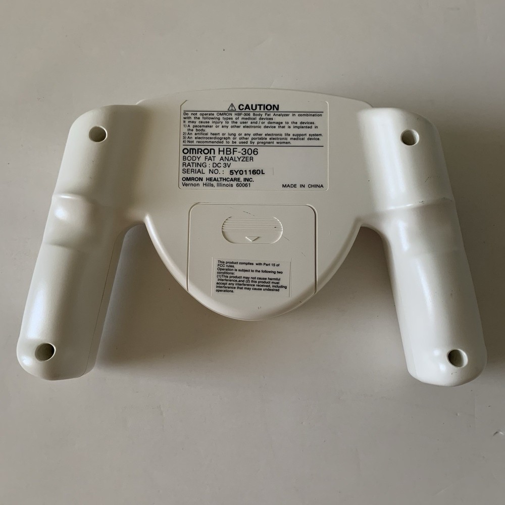 Omron Body Fat Analyzer HBF-306 - TESTED