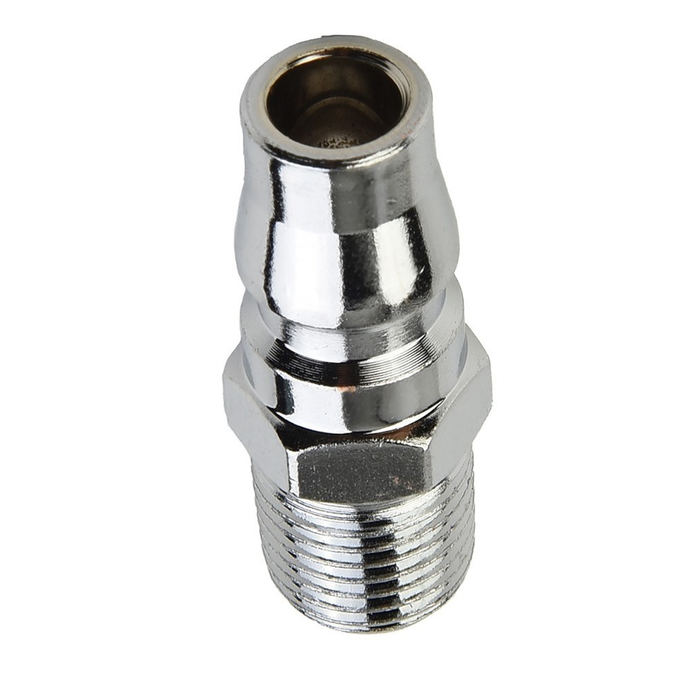 Thread Adapter Air Fitting Coupling Silver Thread (20PM) W:15 H:15 L:50