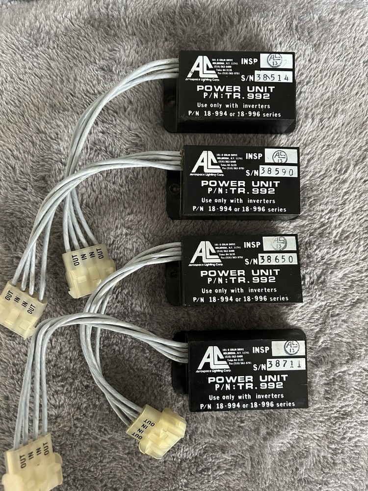 Aerospace Lighting Corp. Power Unit PN TR.992 (One Unit)