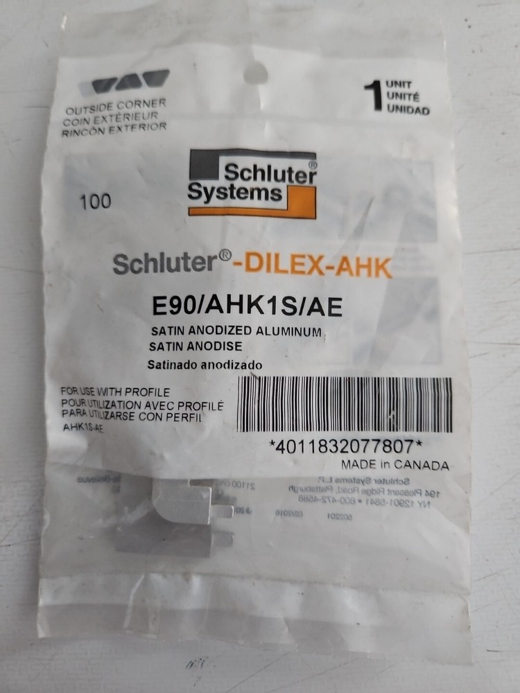 Schluter-Dilex-Ahk E90/AHK1S/AE