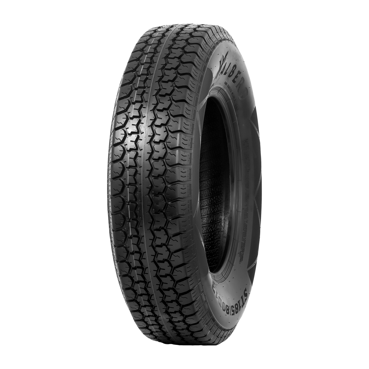 Set 2 Premium ST185/80D13 Trailer Tires 185 80 13 Heavy Duty 6Ply Load Range C