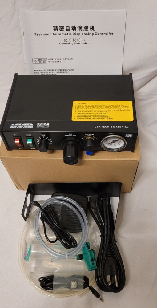 Automatic Glue Dropper Dispensing Controller, ESD Safe, JND Advanced 982A, 220V