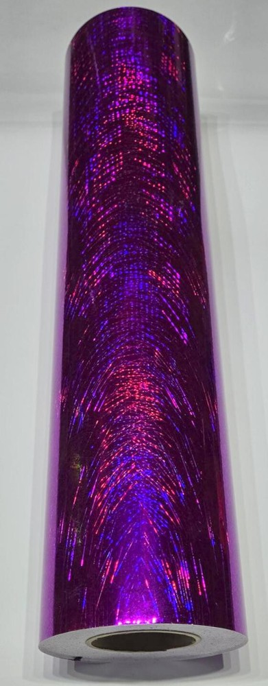 Holographic Purple Light Ray Sign Plotter Cutter Vinyl Roll