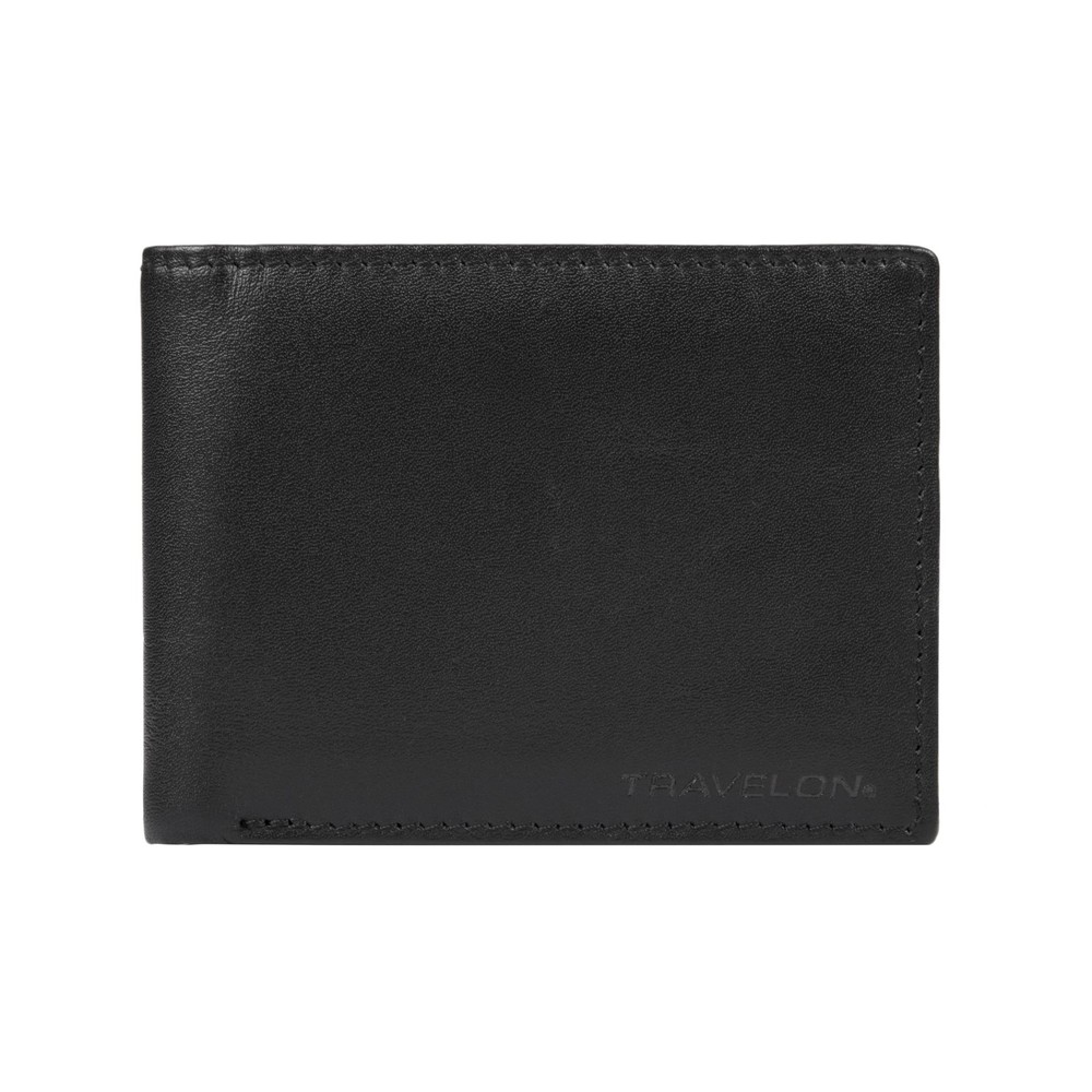 Travelon Safe Id Classic Billfold Wallet, Black