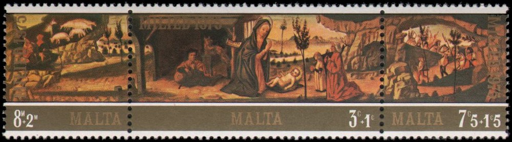 Malta #B20-B22a MNH