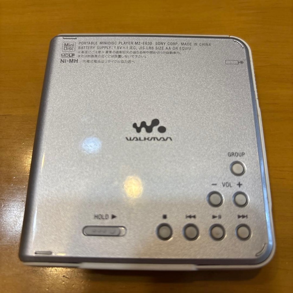 Sony MD Walkman MZ-E630 Untested