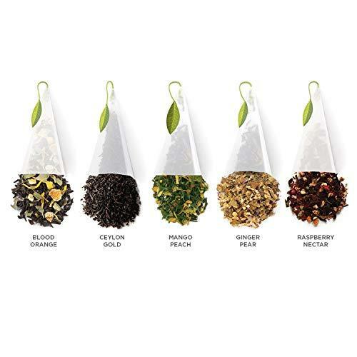 Tea Forte Tea Over Ice Sampler, Pitcher-Size Iced Tea Infusers - Black Tea,