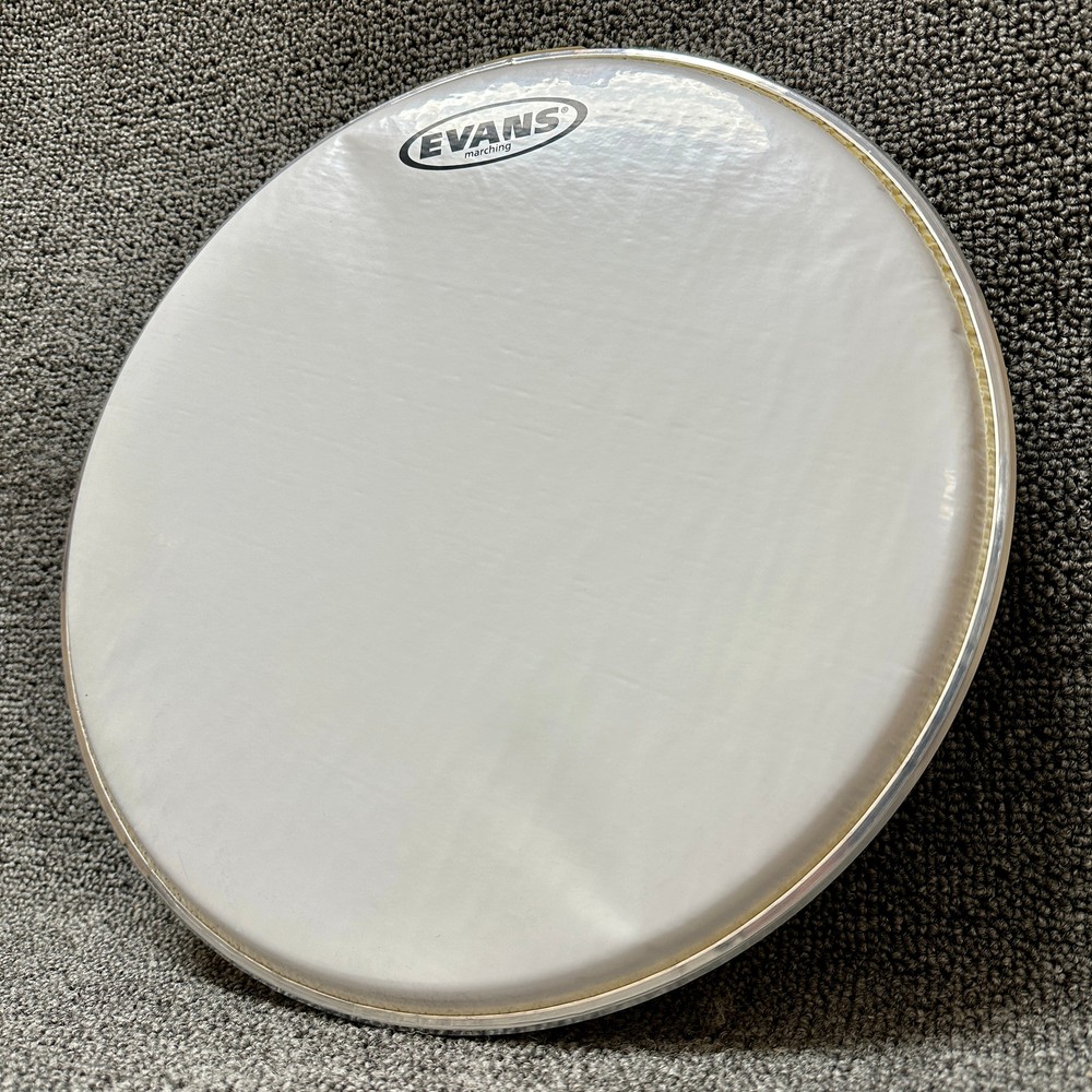 Evans Marching 13" Batter Head with Internal Ring Smooth White