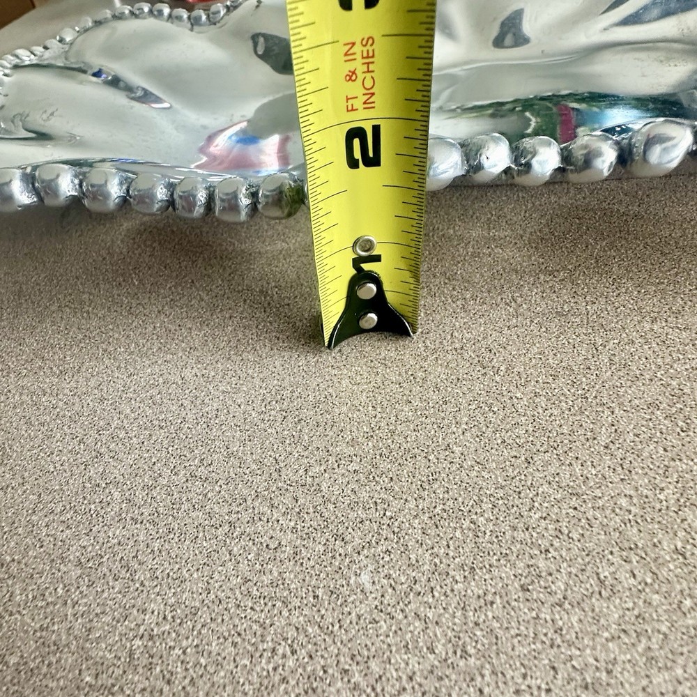 Lenox Rectangular Beaded Wave Large Tray 18.5”