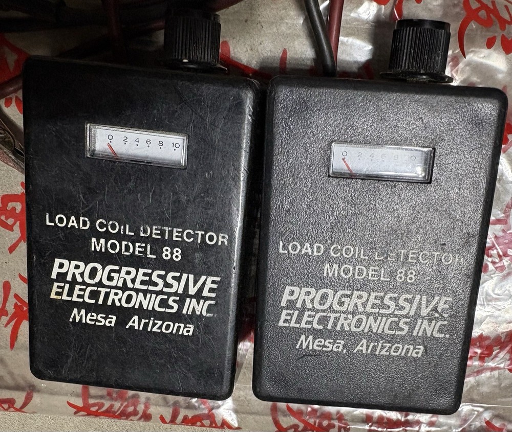 Lot: 2 Progressive Electronics Inc. Model 88 Load Coil Detectors