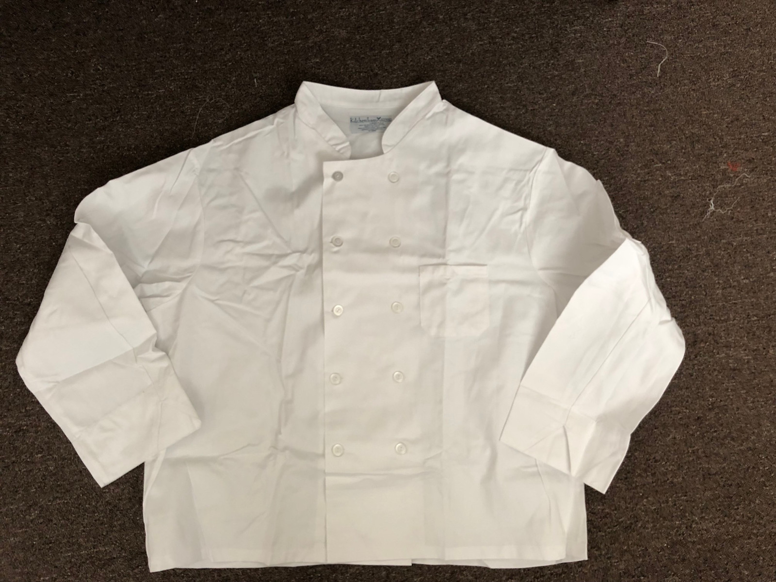 Chef jacket coat small medium large Xl 2x 3x 4x 5x red white brown cook NEW