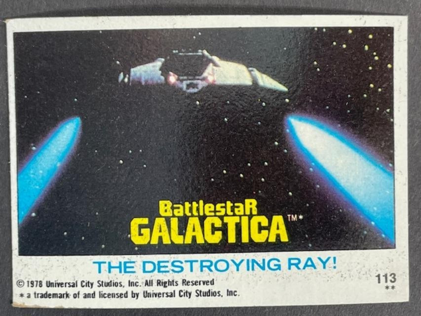 1978 Universal City Studios BATTLESTAR GALACTICA # 113 - EX