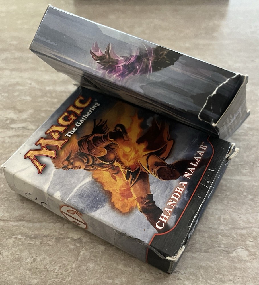 Magic the Gathering MTG - Empty Deck Boxes - With Play Rules - No Cards