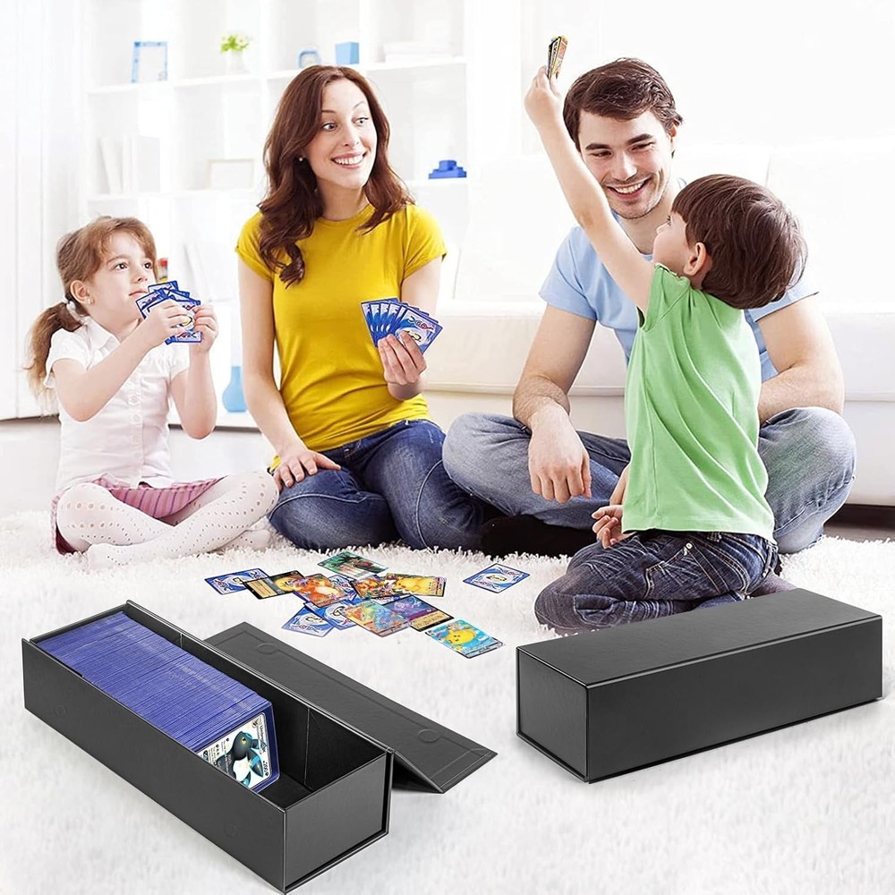900+ Card Storage Box with Waterproof & Magnetic Closure