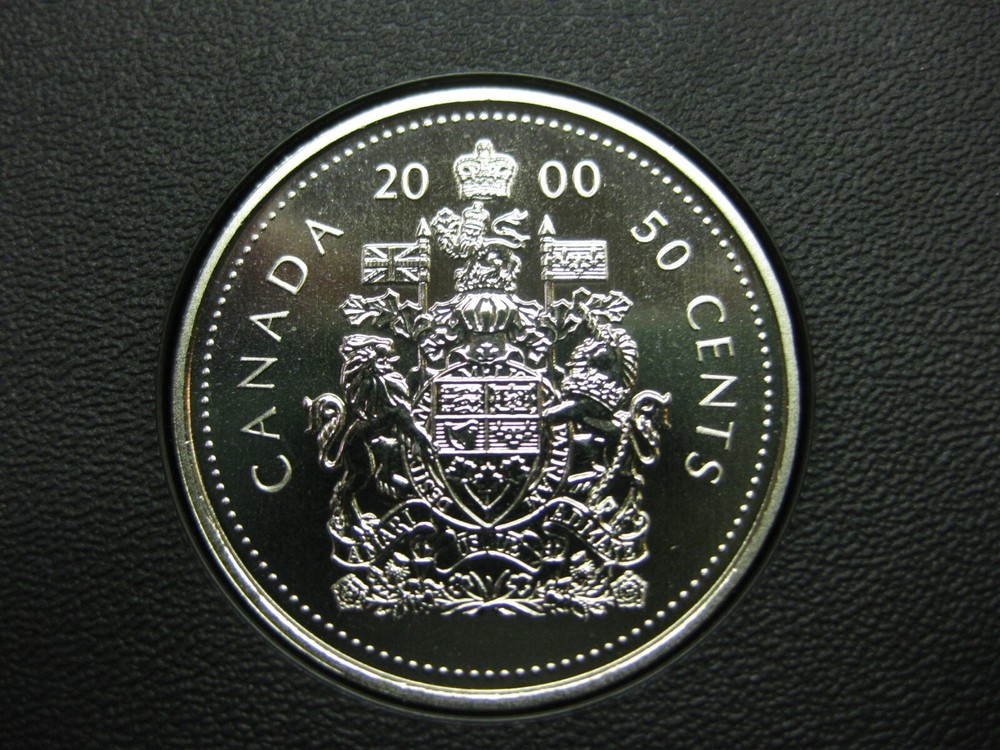 2000 Canadian Specimen 50 Cent ($0.50)