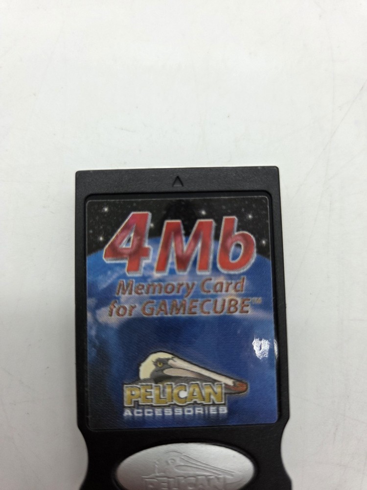 Pelican 4MB Memory Card For GameCube Game Cube