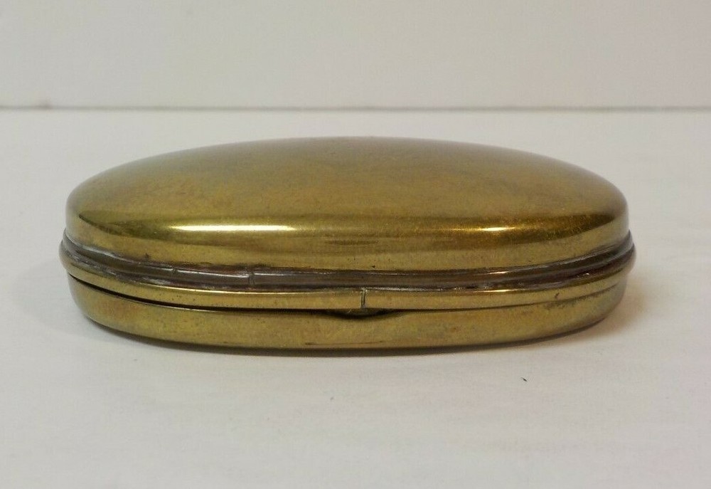 Antique Brass Snuff Box, c. 1800