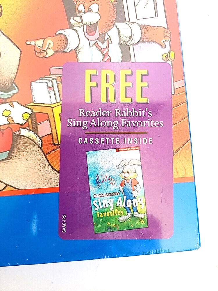 READER RABBIT 3 Deluxe Learning Company 1997 CD-ROM Video Game Windows Mac