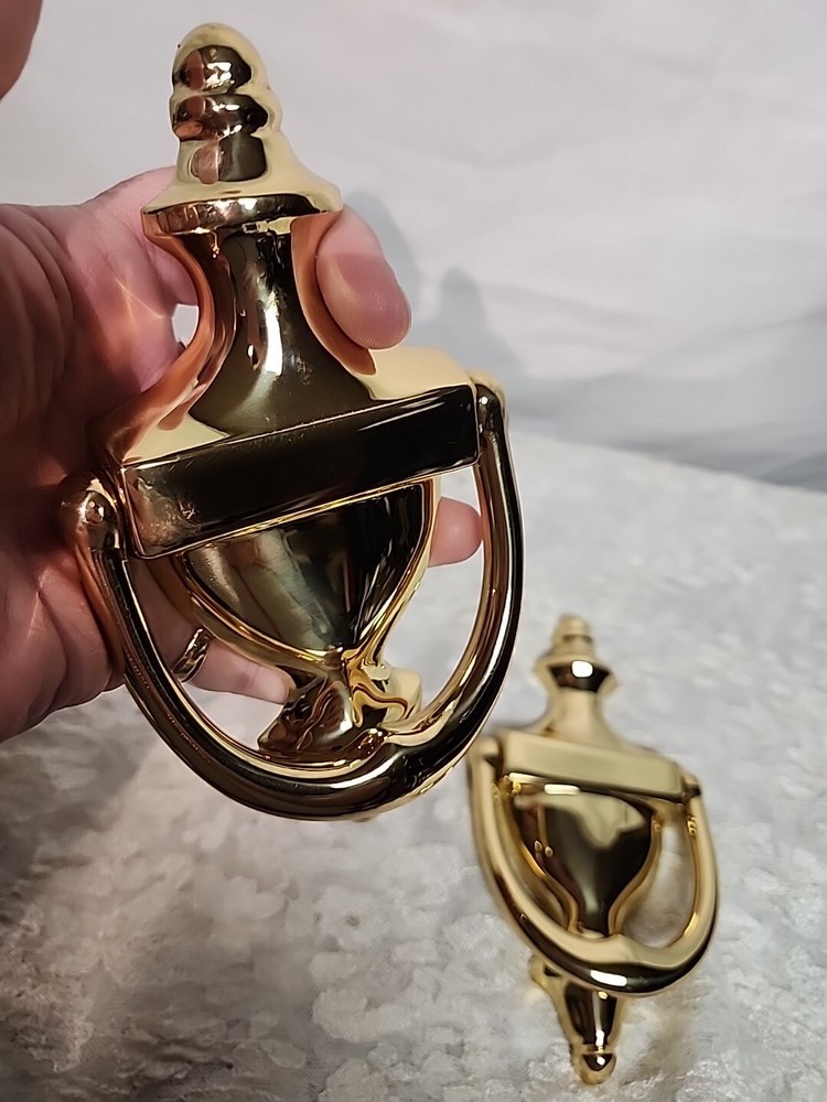 BALDWIN?-Polished Brass DOOR KNOCKER