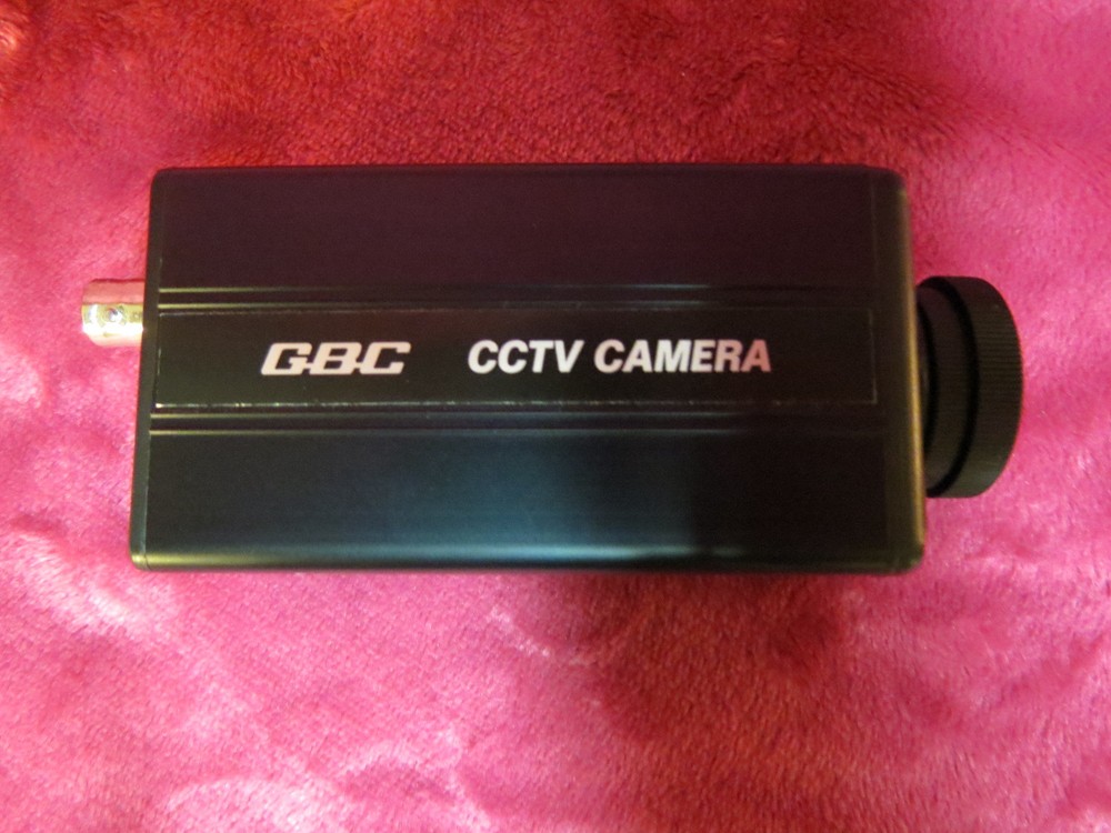 GBC MODEL CCD-375 SECURITY VIDEO CAMERA