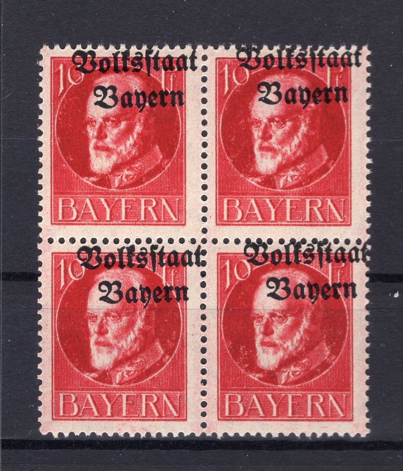 Bayern 118 Print Extremely Offset MNH Post Fresh (EA1594)