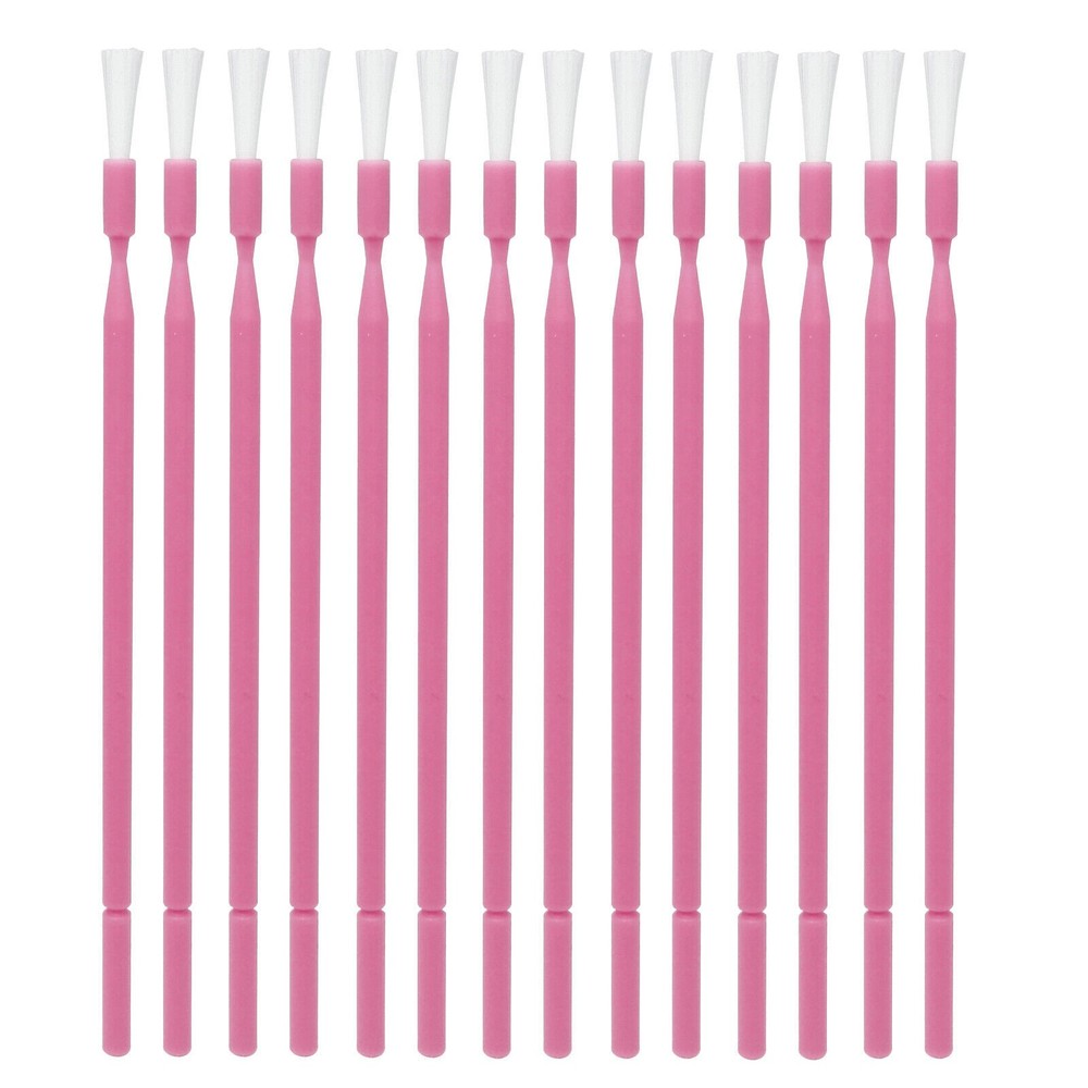 Dental Disposable Micro Brush Bendable Gingival Applicator Long Tips Blue/Pink