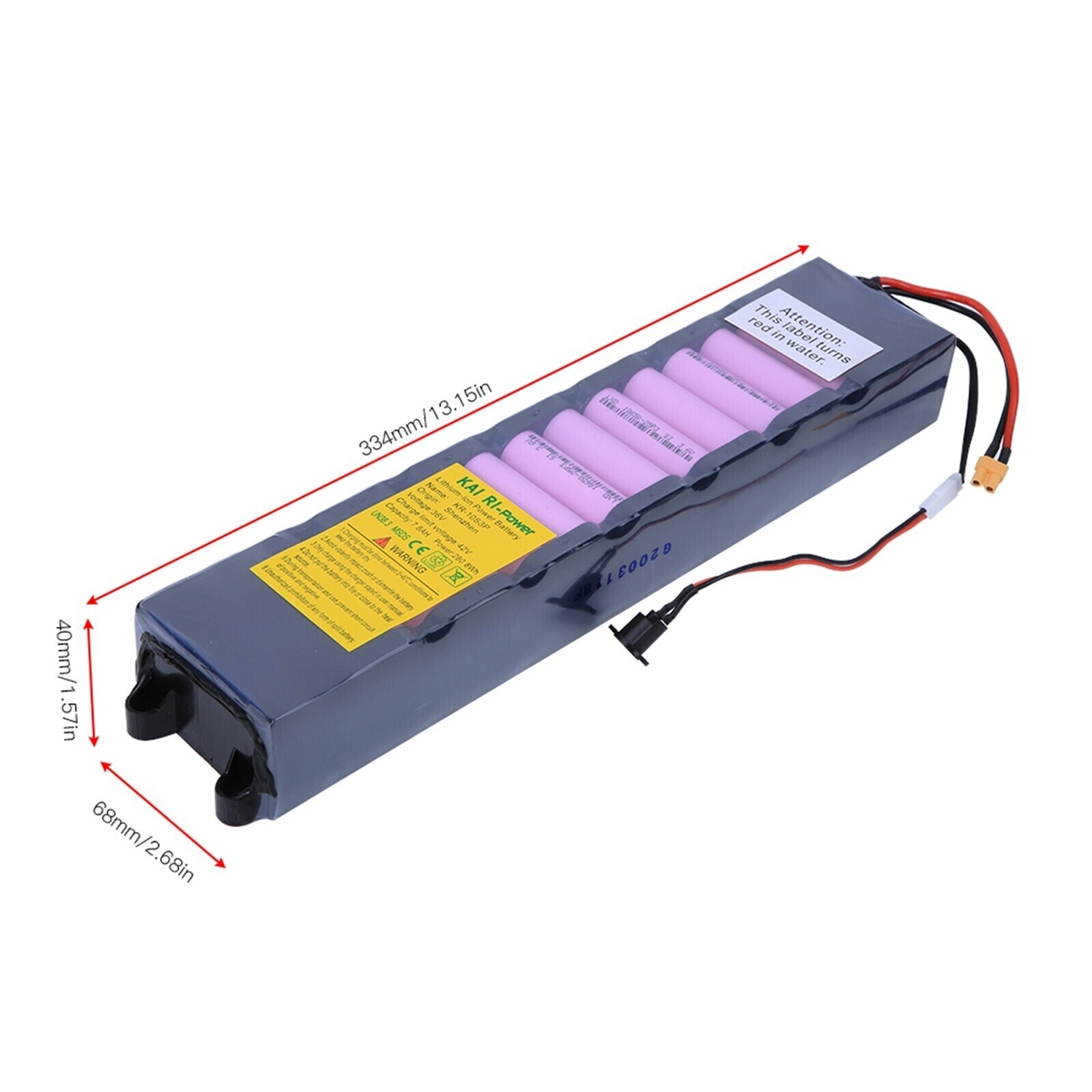 High Capacity 36V 7800mAh Eightfold Lithium Scooter Battery Pack f. M365 Scooter