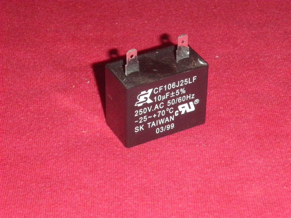 10uF Run Capacitor for Williams Sonoma Bread Maker Machine Model WS0598