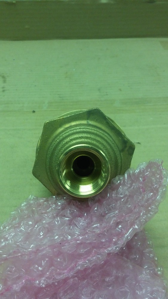 JUSTRITE Brass Drum Vent Adapter
