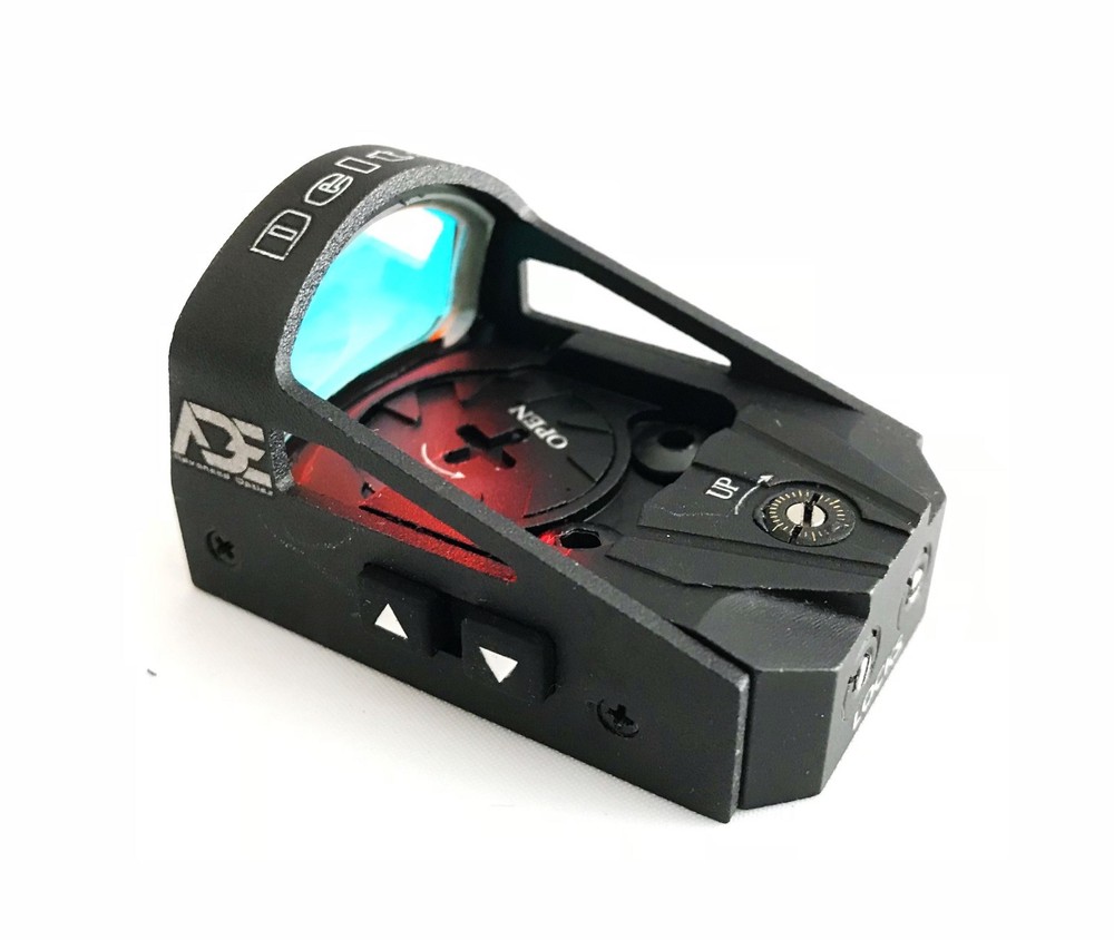 Ade Advanced Optics RD3-012G Delta GREEN Dot Reflex Sight For Handgun-6MOA