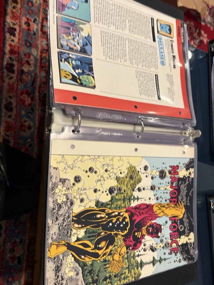 Comic Book Bio Binders