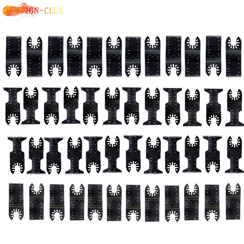 48 Pack Vibrating Saw Blades Precision Universal Vibrating Saw Blade
