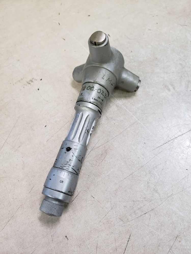 Brown & Sharpe Internal Bore Micrometer Range 2.800"- 3.200” - Model 281 READ AD
