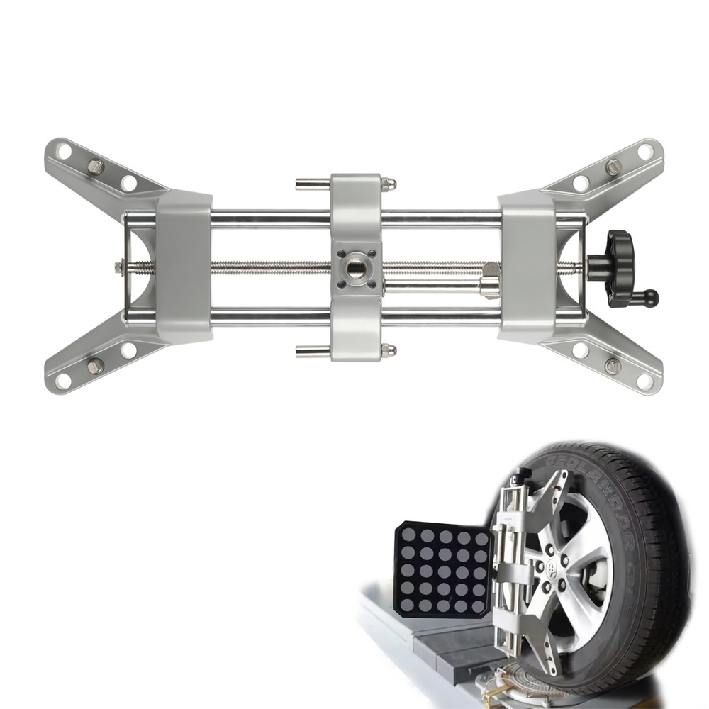 Wheel Alignment Rack Rim Clamp Mount 11''-25'' Rim High Precision Alignment Tool