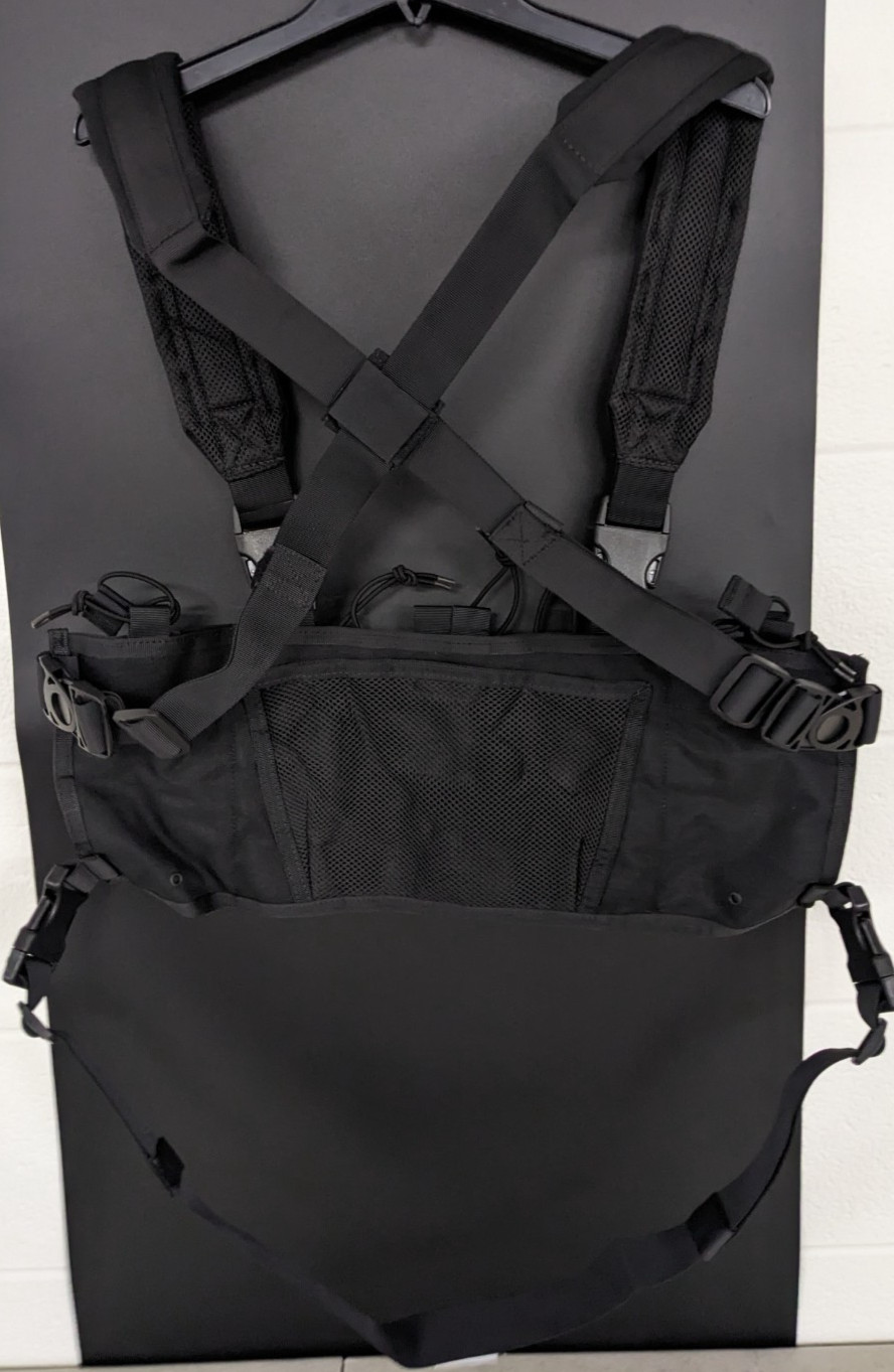 Condor Tactical Recon Vest Police Chest Rig Military Grade Black One Size MCR005